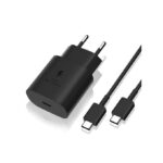 Original Chargeur Rapide + Cable USB-C USB-C pour.S21 / S20 / NOTE 20 / A52 / A72