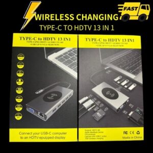 Adaptateur TYPE-C vers HDTV 13 en 1