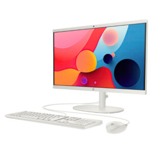 HP All-in-One 22-dg0012nh PC - Intel Core i3-N300 |8Gb - 512Gb 22" Full HD Blanc